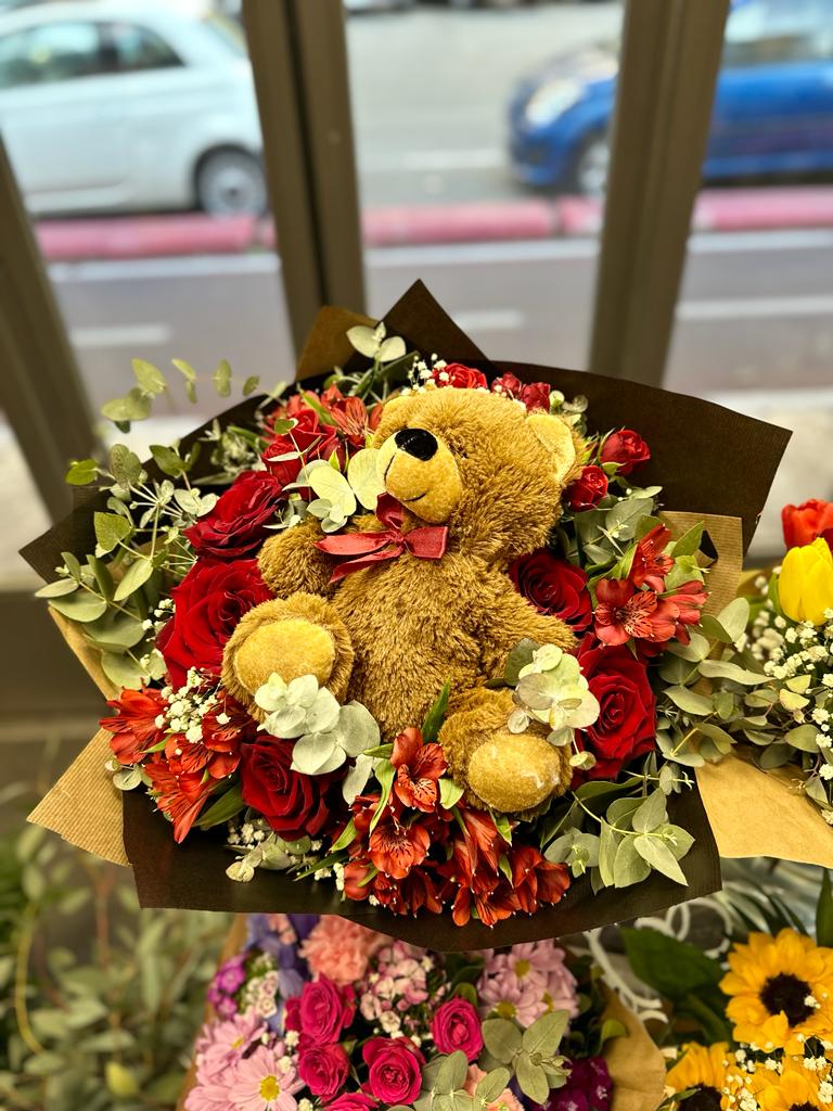 Bouquet teddy