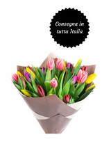 Carica l&#39;immagine nel visualizzatore di Gallery, Mazzo di tulipani
