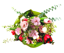 Cargar imagen en el visor de la galería, Bouquet con Tulipani - Audrey
