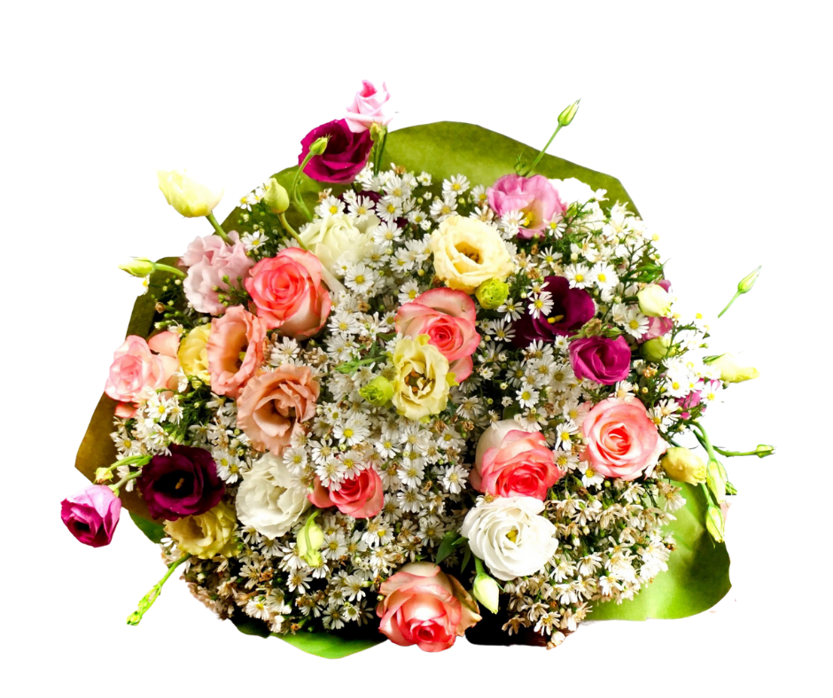 Bouquet di Rose e Lisianthus - Monique