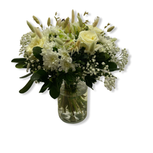 Load image into Gallery viewer, Bouquet di rose bianche - Pure Love - Flowers Palermo
